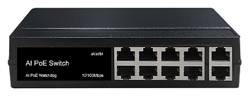 Tantos TS-S1210 Промышленный коммутатор 8x100Мбит/с PoE портов